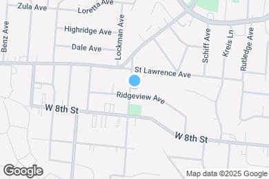 Map image of the property - 834 Hermosa Ave