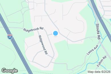 Map image of the property - 1804 Fultonbrook Rd