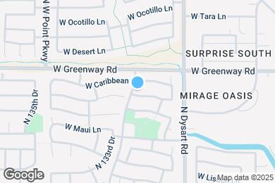 Map image of the property - 13286 W Acapulco Ln