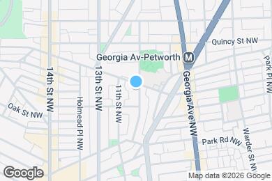 Map image of the property - 3628 10th St NW