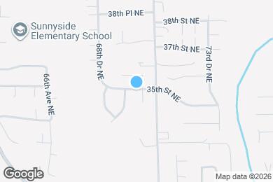 Map image of the property - 6898 35th Pl NE