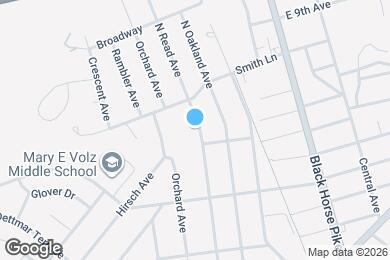 Map image of the property - 521 N Read Ave