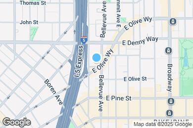 Map image of the property - 312 E Olive Pl