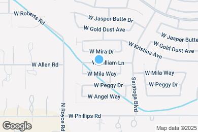 Map image of the property - 2831 W William Ln