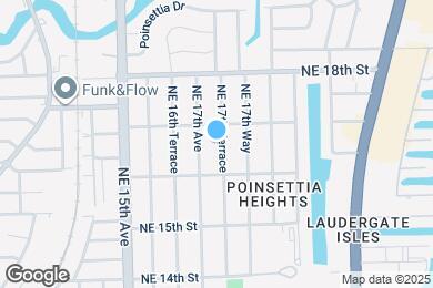 Map image of the property - 1627 NE 17th Ter