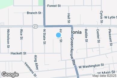 Map image of the property - 427 Harter St