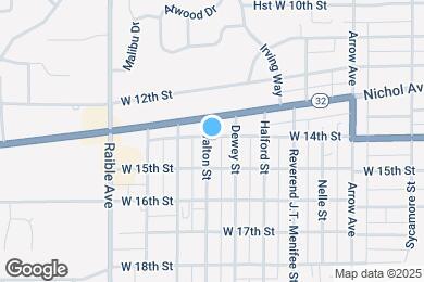 Map image of the property - 1402 Walton St