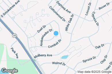 Map image of the property - 1820 Ambas Dr