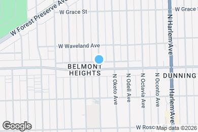 Map image of the property - 3605 N Osceola Ave