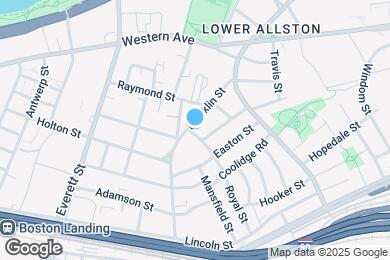 Map image of the property - 127 Franklin St