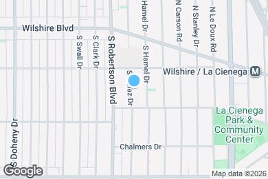 Map image of the property - 214 S Arnaz Dr