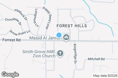 Map image of the property - 6515 Forrest Rd