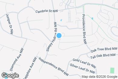 Map image of the property - 700 Twisted Oak Dr NW