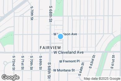 Map image of the property - 6708 W Wick Pl