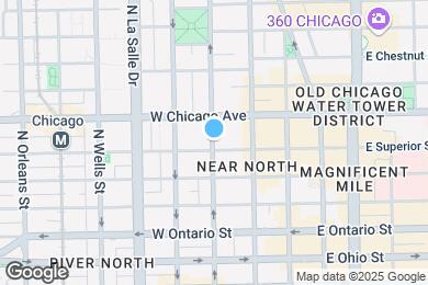 Map image of the property - 736 N Dearborn St