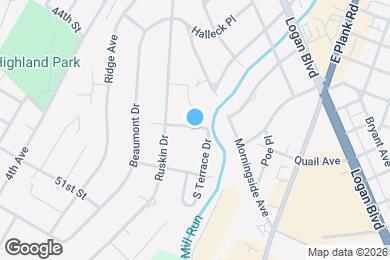 Map image of the property - 117 S Beckman Dr