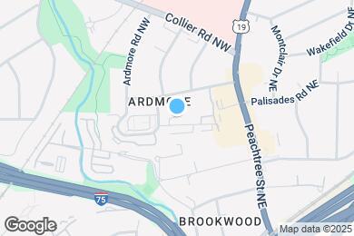 Map image of the property - 96 Ardmore Pl NW