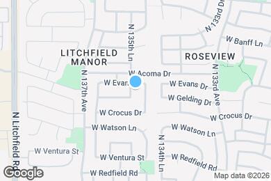 Map image of the property - 14495 N 135th Ln