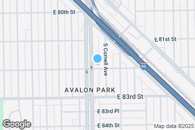 Map image of the property - 1610 E 82nd St