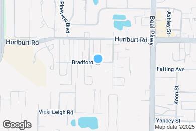 Map image of the property - Bradford Place Apartments