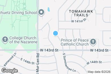 Map image of the property - 14128 S Summertree Ln