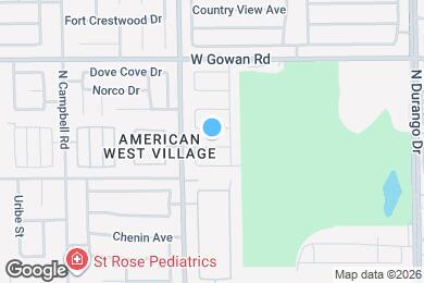 Map image of the property - 8712 Dusty Wagon Ave