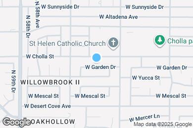 Map image of the property - 5550 W Garden Dr