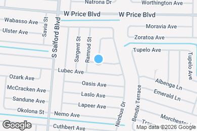 Map image of the property - 3595 Starboard Ave