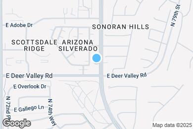 Map image of the property - 7500 E Deer Valley Rd