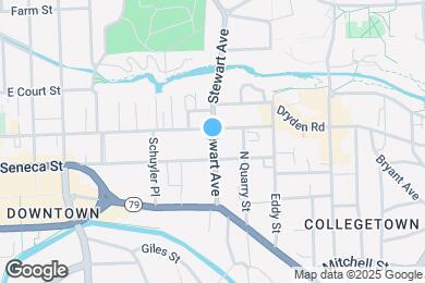 Map image of the property - 210 Stewart Ave