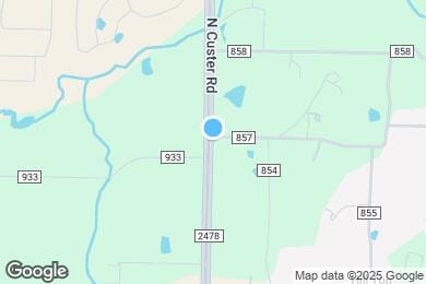 Map image of the property - 2838 N Custer Rd