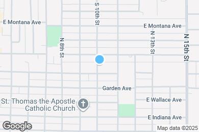 Map image of the property - 718 N 10th St