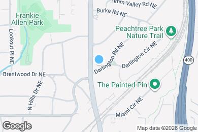 Map image of the property - 616 Darlington Rd NE