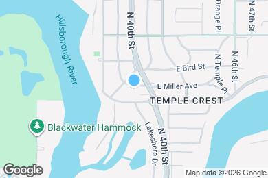 Map image of the property - 3817 E Miller Ave