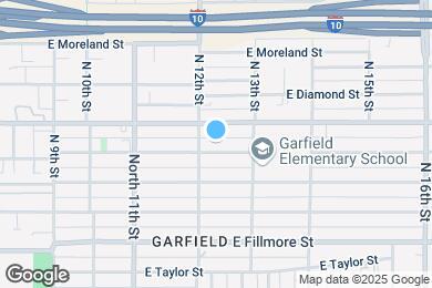 Map image of the property - 1214 E Garfield St