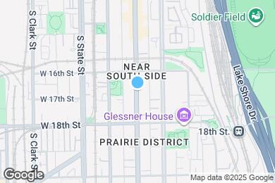 Map image of the property - 1673 S Michigan Ave