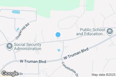 Map image of the property - 3408 N Ten Mile Dr