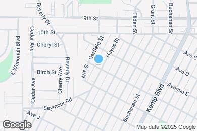 Map image of the property - 1512 Hayes St