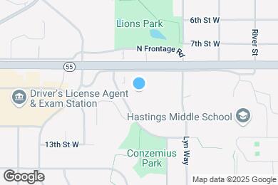Map image of the property - 875 Bahls Dr