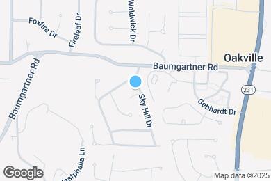 Map image of the property - 2711 Sky Hill Ct