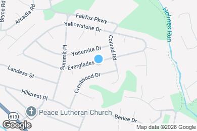 Map image of the property - 6209 Everglades Dr