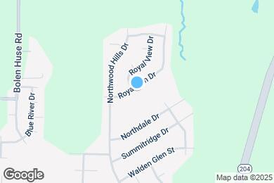 Map image of the property - 4819 Royal Run Dr