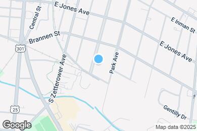 Map image of the property - 420 College Blvd