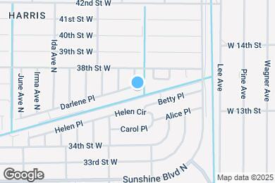 Map image of the property - 2601 Darlene Pl