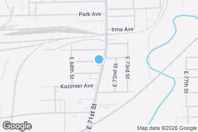Map image of the property - 4284 E 71st St