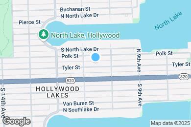 Map image of the property - 1033 Tyler St