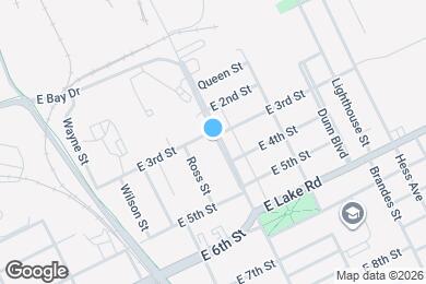 Map image of the property - 314 East Ave