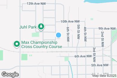 Map image of the property - 814 Cedar River Dr