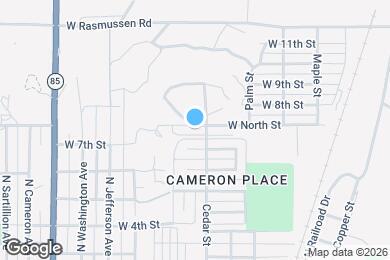 Map image of the property - 411 W North St