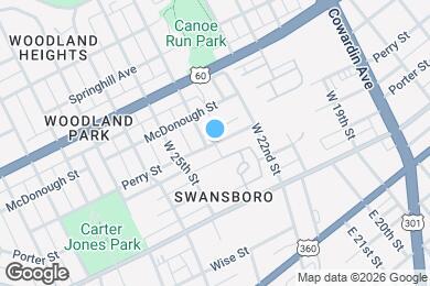 Map image of the property - 24 Perry St